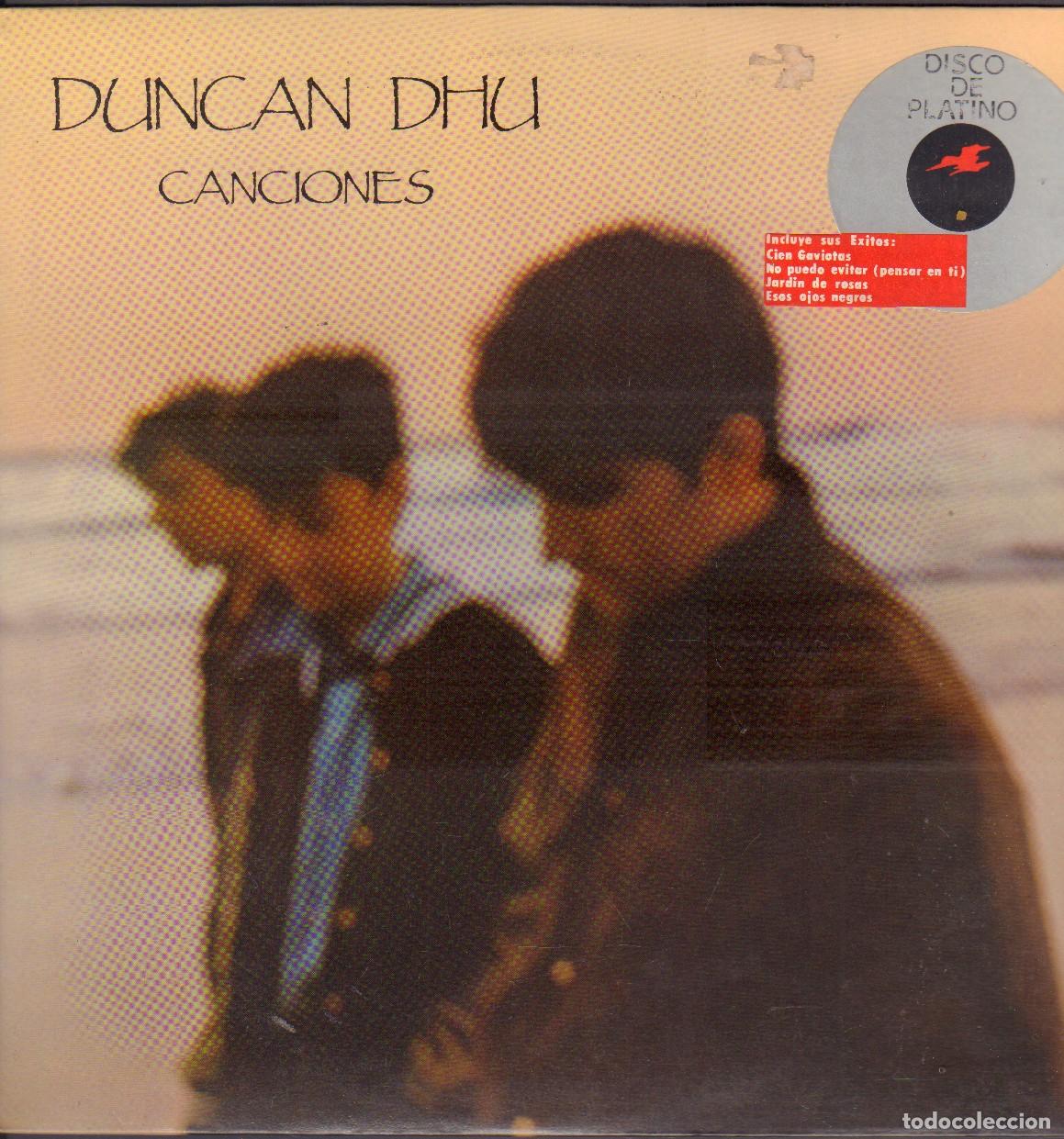 Discos de vinilo: DUNCAN DHU - CANCIONES / CIEN GAVIOTAS, JARDIN DE ROSAS, REVOLUCION../ LP D.R.D. 1986 RF-26537