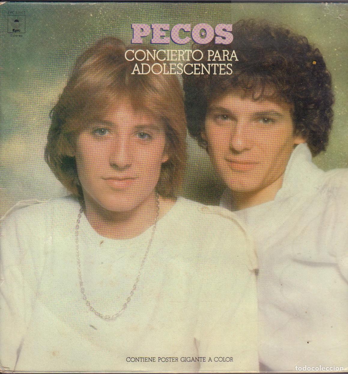 Discos de vinilo: PECOS - CONCIERTO PARA ADOLESCENTES / LLOVIA, ACORDES...(SIN POSTER) /LP CBS 1979 RF-26538