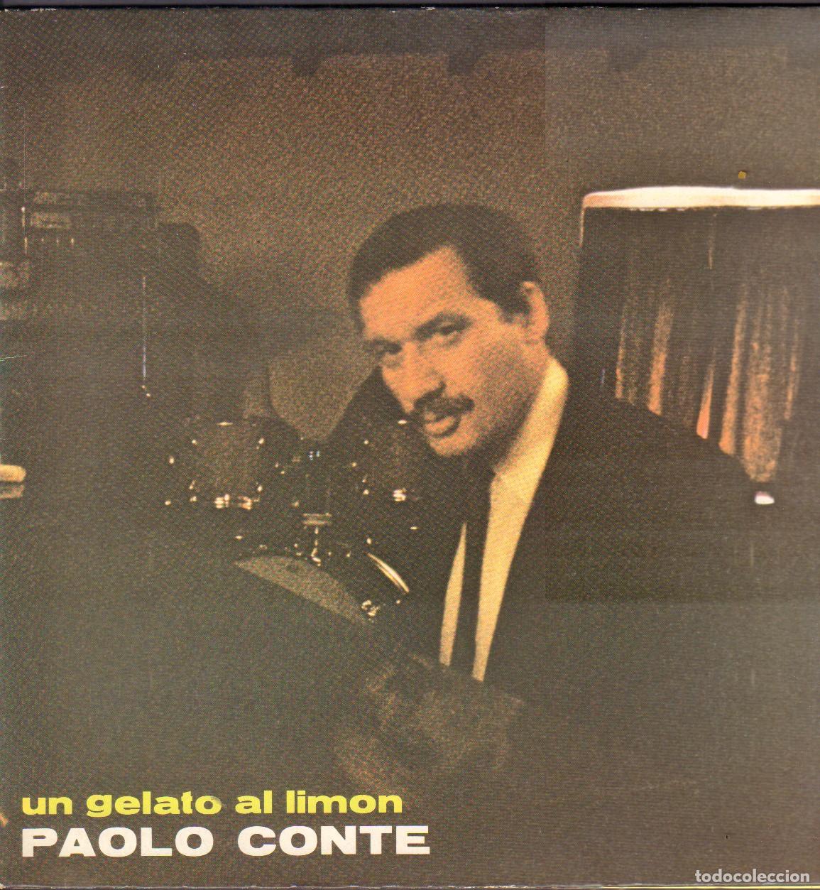 Discos de vinilo: PAOLO CONTE - UN GELATO AL LIMON / LA DONNA D'INVERNO, BARTALI, ARTE.../ LP RCA RF-26539