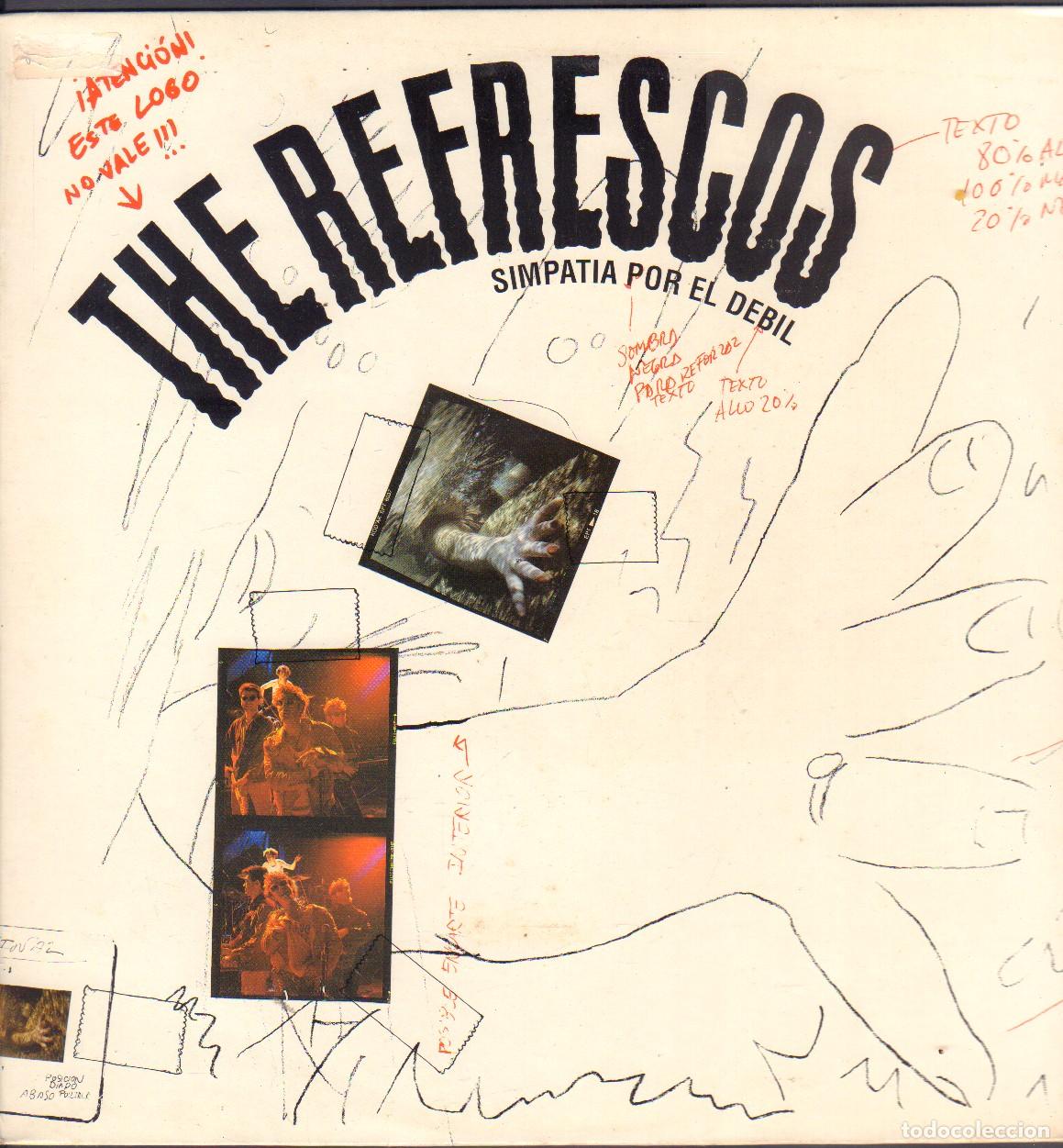 Discos de vinilo: THE REFRESCOS - SIMPATIA POR EL DEBIL / DOCE MESES, DUELE, MISTERIO.../ LP POLYDOR 1991 RF-26547