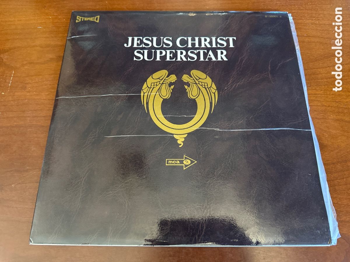 Discos de vinilo: JESUS CHRIST SUPERSTAR - BANDA SONORA ORIGINAL / DOBLE LP MCA 1972. BUEN ESTADO