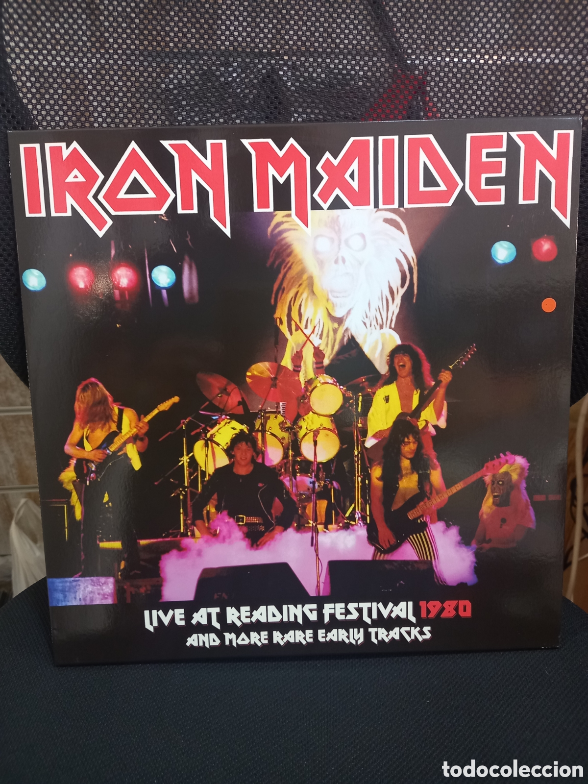 Discos de vinilo: IRON MAIDEN - Live At Reading Festival 1980 and rarities - LP live and studio rare tracks
