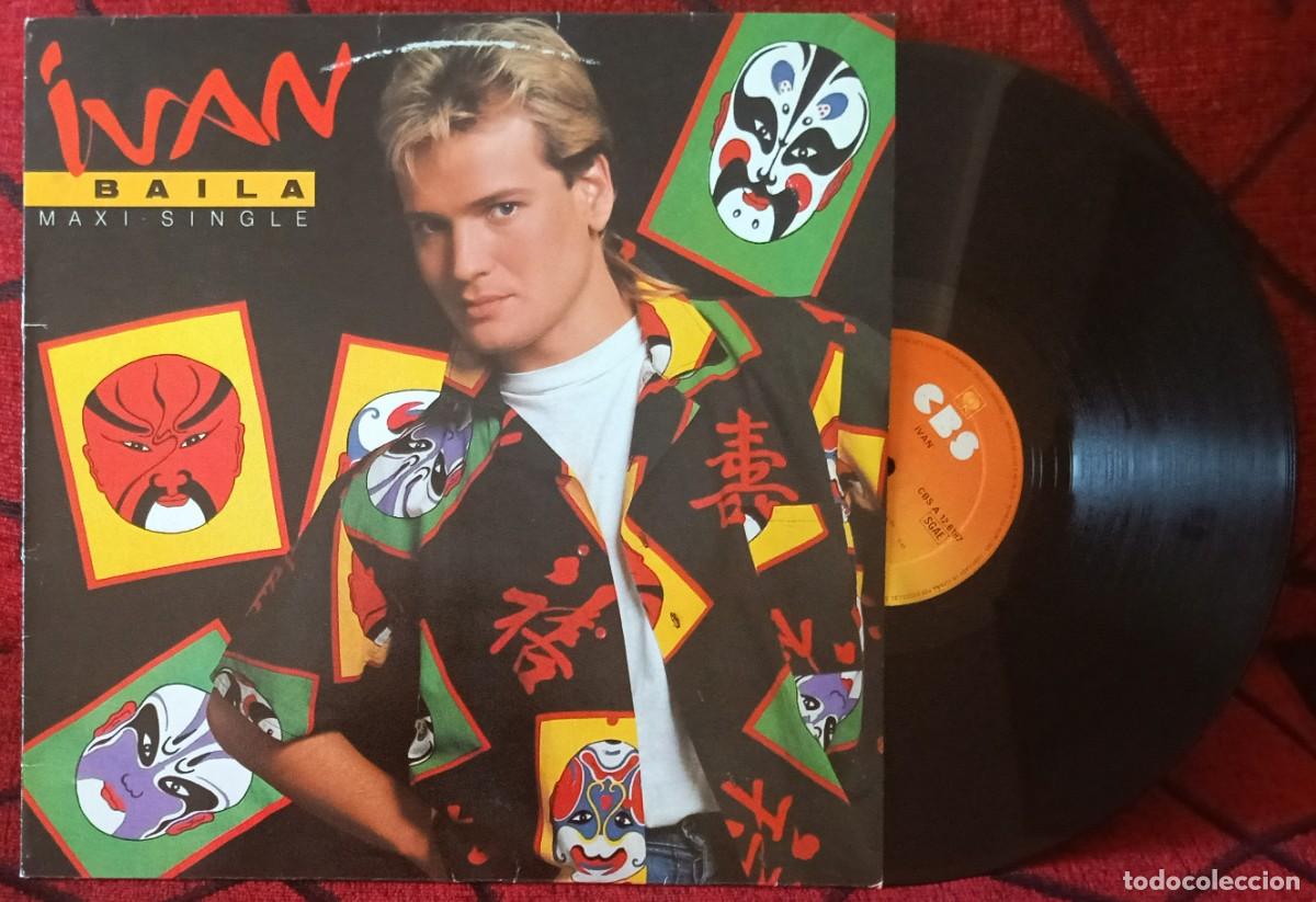 Discos de vinilo: IVAN ** Baila ** MAXI SINGLE VINILO 1985
