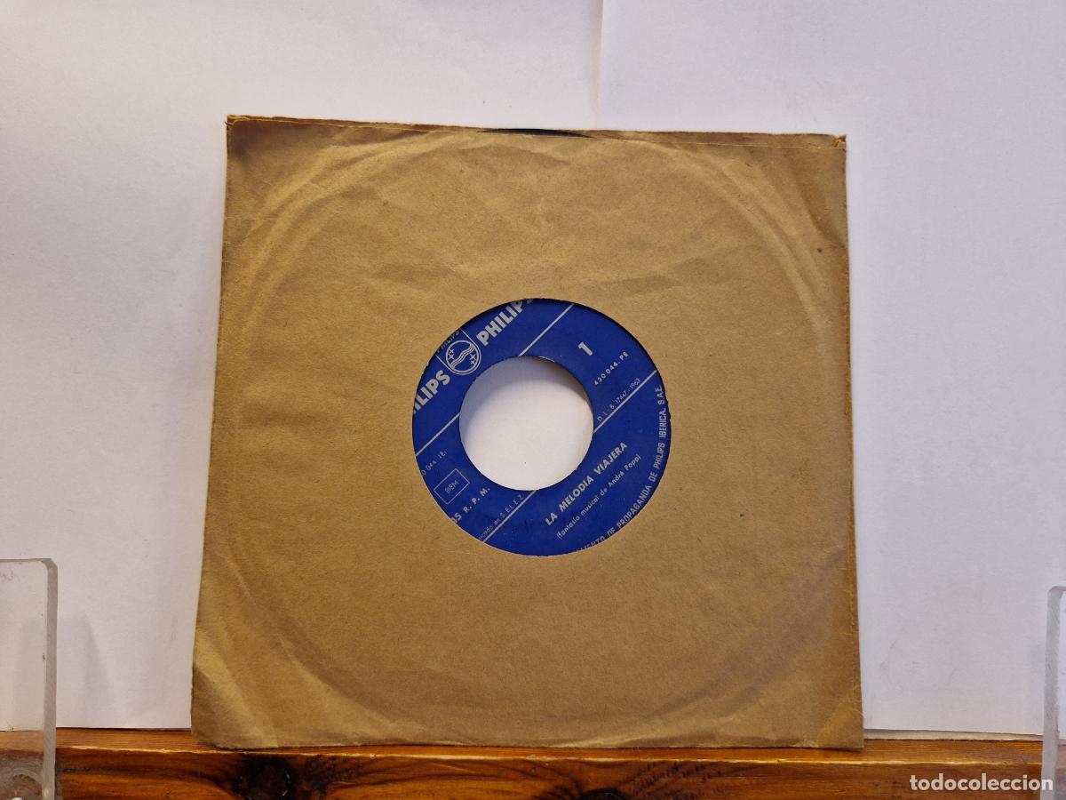 Discos de vinilo: SINGLE. LA MELODIA VIAJERA. FANTASIA MUSICAL DE ANDRE POP