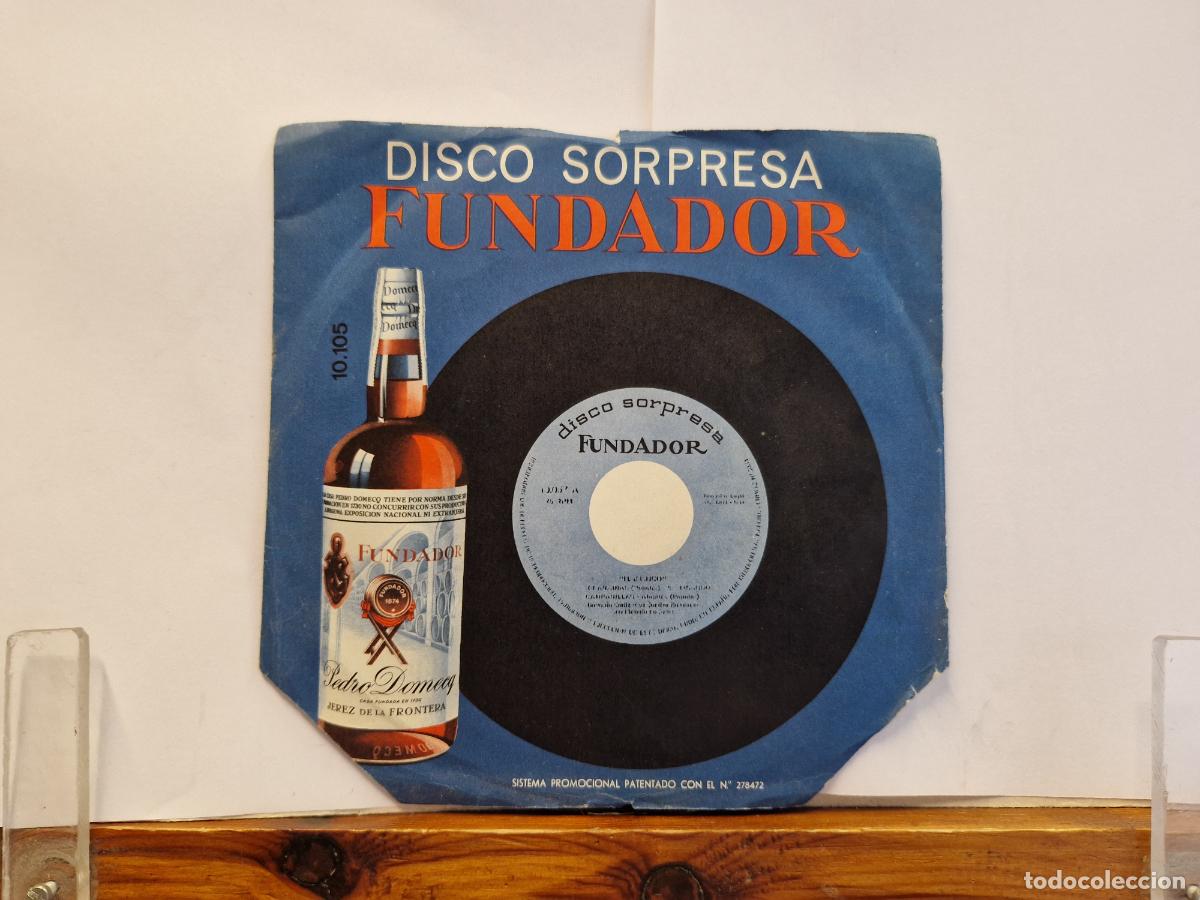 Discos de vinilo: SINGLE. DISCO SOPRESA FUNDADOR. OJOS NEFROS. FESTVIAL PARA CUERDAS. RENE LEGRAIN Y ORQUESTA.