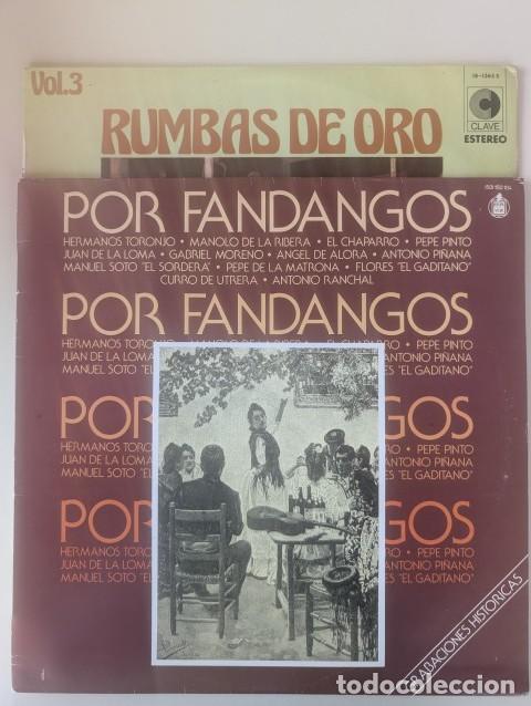 Discos de vinilo: L1413-L1414 2 LP'S VINILO DE FANDANGOS Y RUMBAS MUY ESPECIALES EN GRAN ESTADO A&Ntilde;OS 70-80