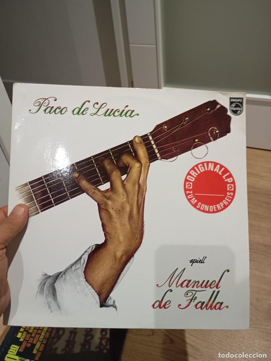 Discos de vinilo: lp ORIG GERMANY PACO DE LUCIA SPIELT MANUEL DE FALLA VG+++++++