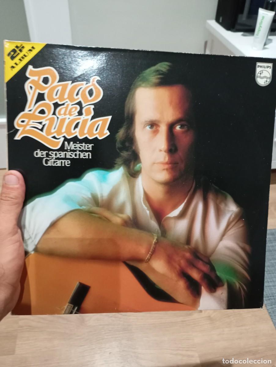 Discos de vinilo: lp doble ORIG GERMANY PACO DE LUCIA MEISTER DER SPANISCHEN GITARRE VG+++++++