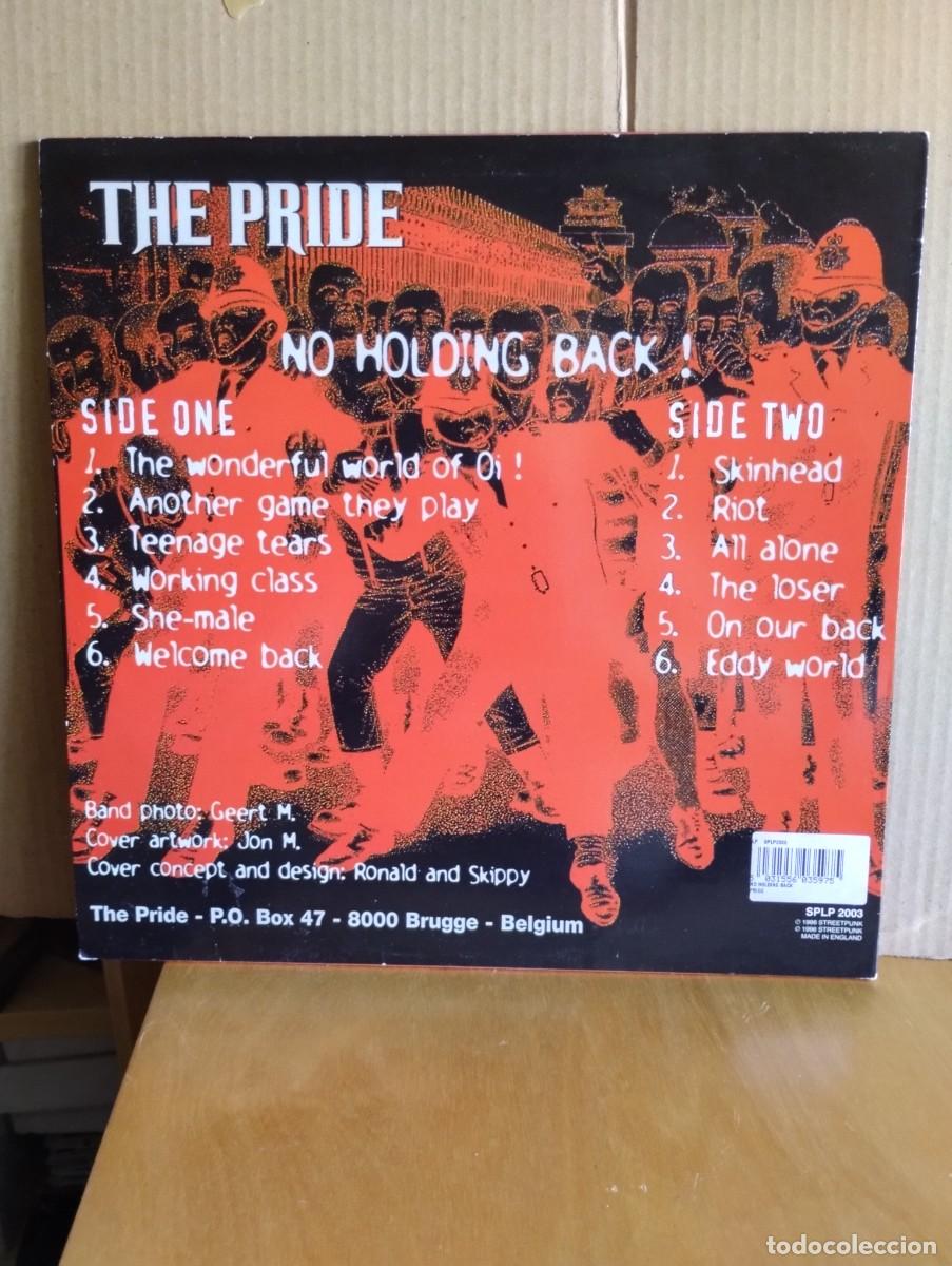 Discos de vinilo: THE PRIDE ------ NO HOLDING BACK ! - Foto 2
