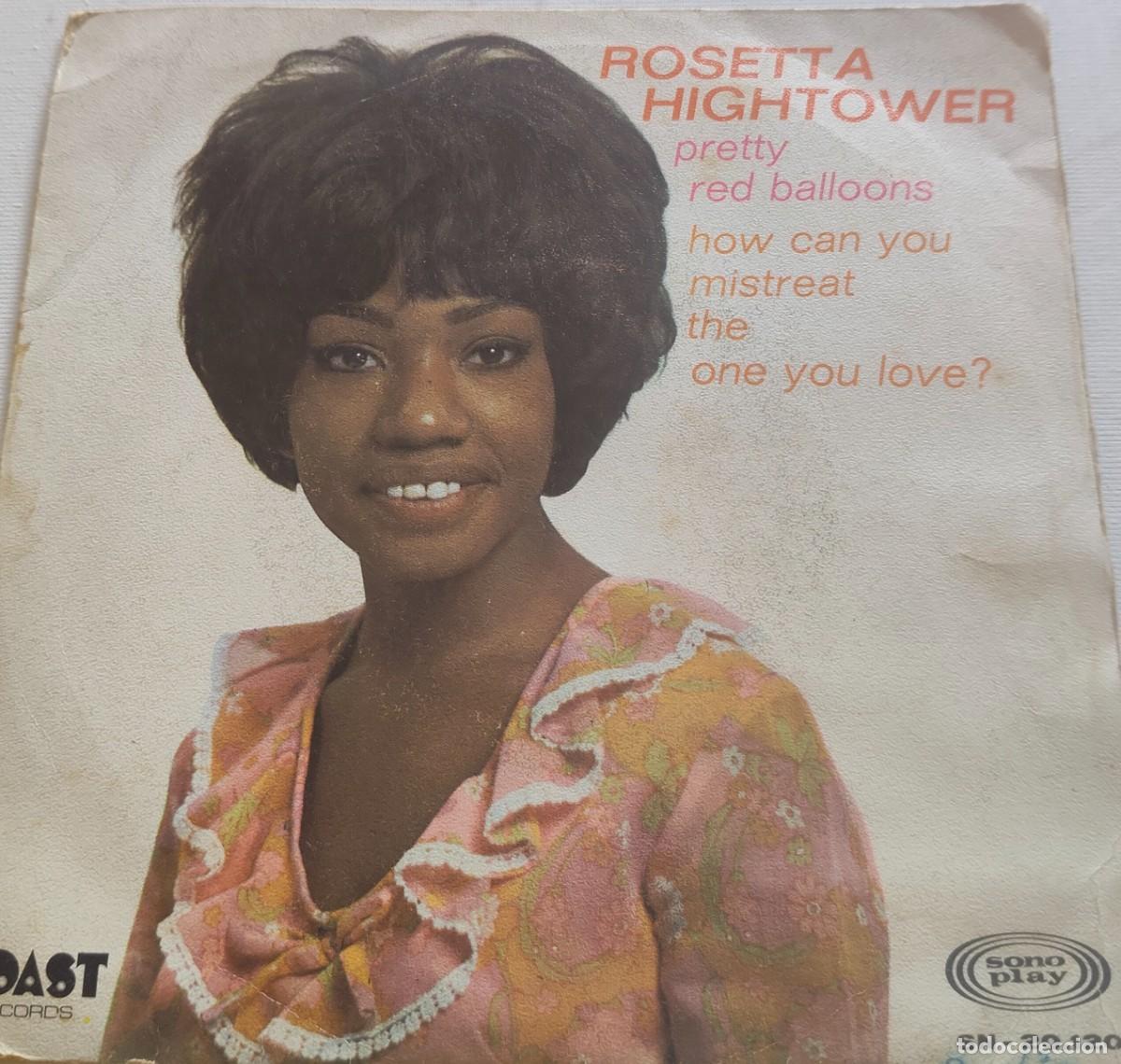 Discos de vinilo: ROSETTA HIGHTOWER-PRETTY RED BALLOONS-PEDIDO MINIMO 11 EUROS