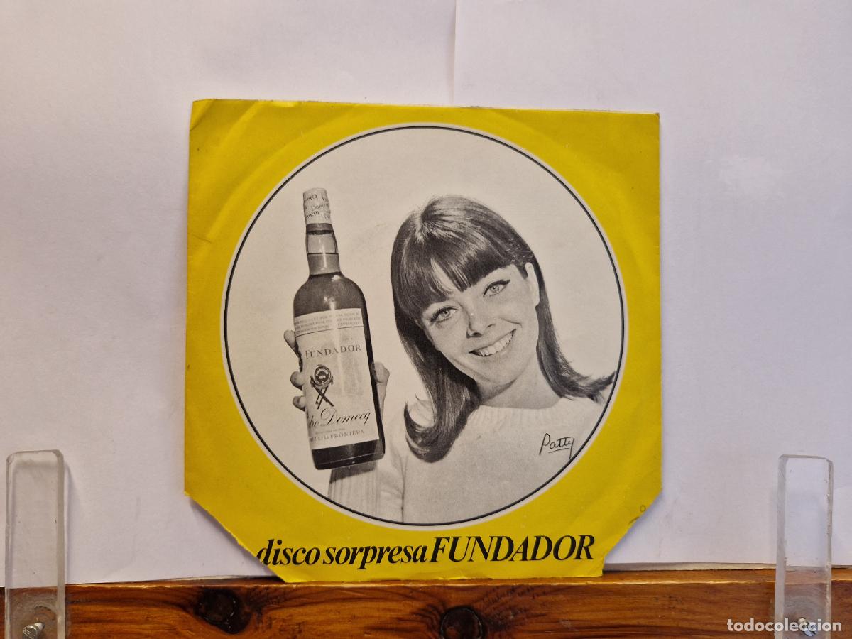 Discos de vinilo: SINGLE. DISCO SOPRESA FUNDADOR. GALICIA DOS MEUS AMORES. CUANDO ANOCHECE.