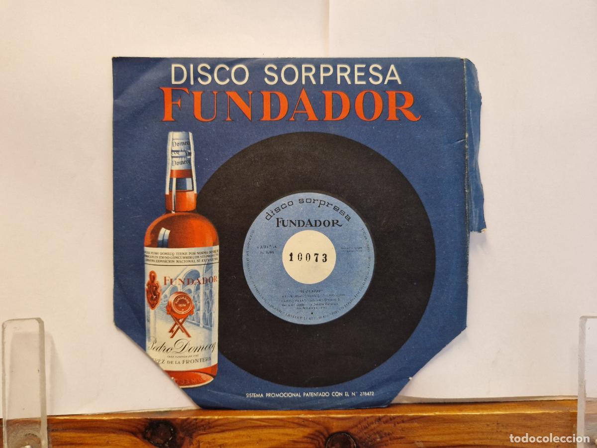 Discos de vinilo: SINGLE. DISCO SOPRESA FUNDADOR. CANCIONES FAVORITAS. KATY. QUIEREME DE PRISA.