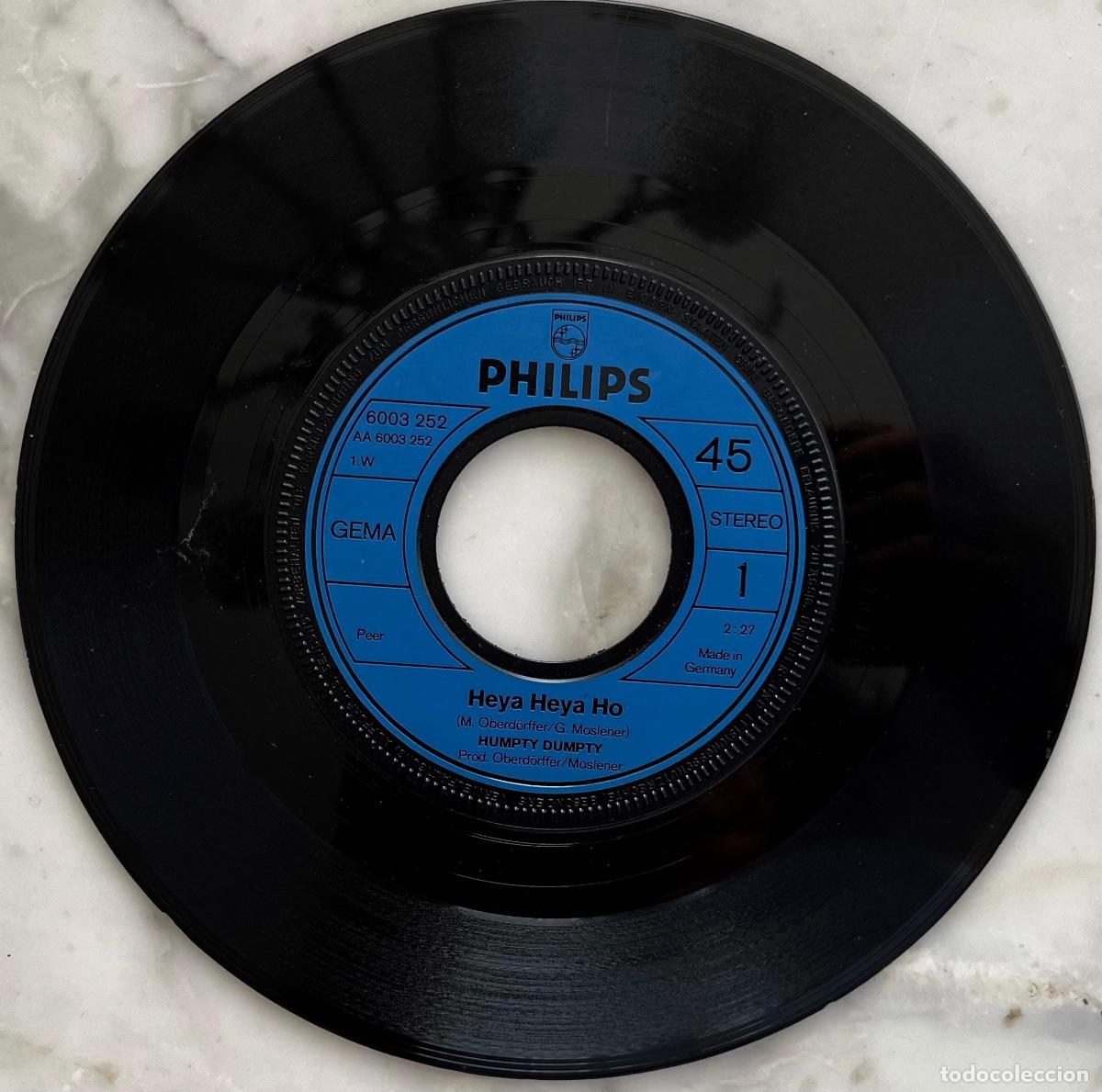 Discos de vinilo: HUMPTY DUMPTY. HEYA HEYA OH / HE&acute;S A GORILA. SINGLE SOLO VINILO ORIGINAL ALEMANIA