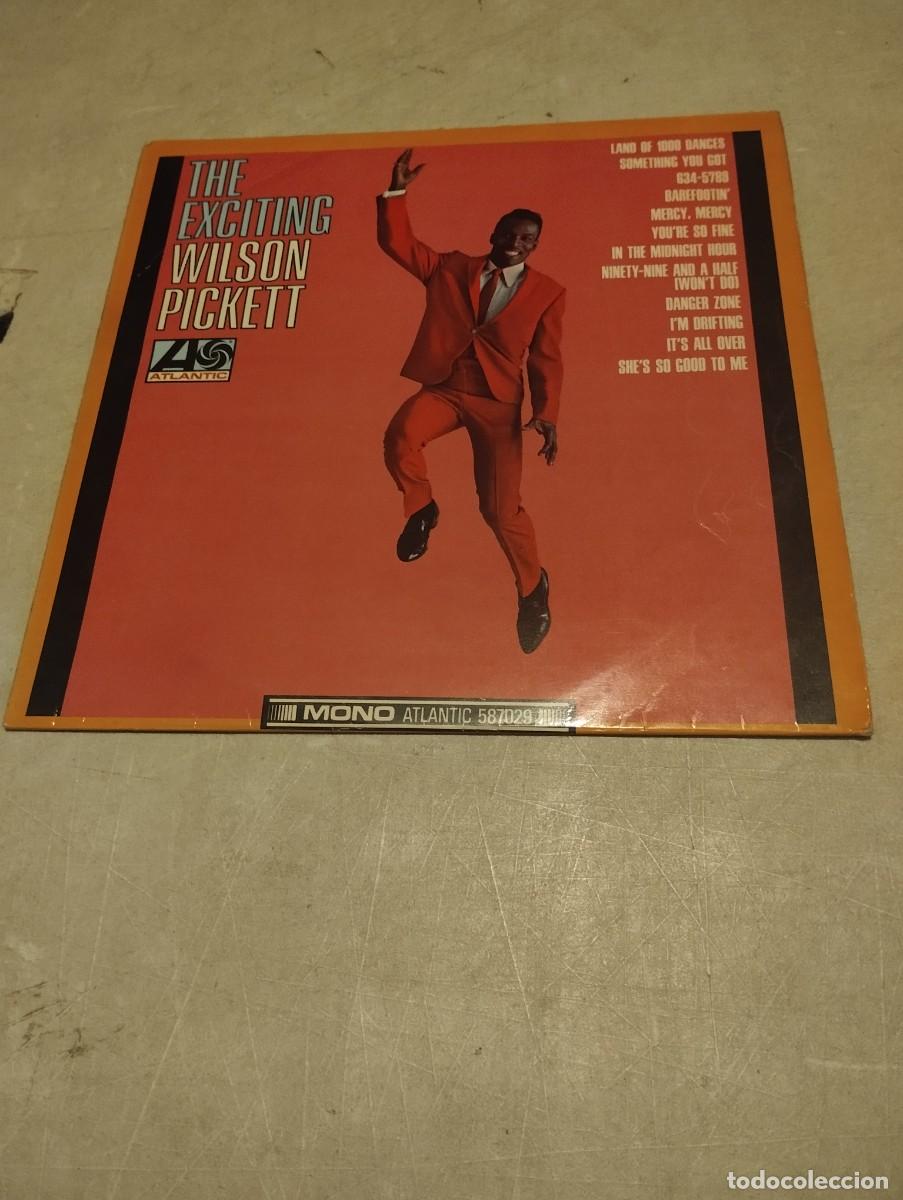 Discos de vinilo: WILSON PICKET LP THE EXCITING UK.1966