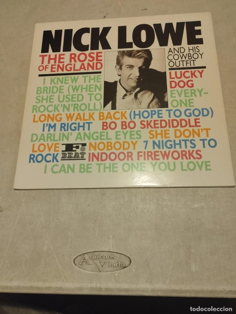 Discos de vinilo: NICK LOVE LPTHE ROSE OF ENGLAND GER.1985