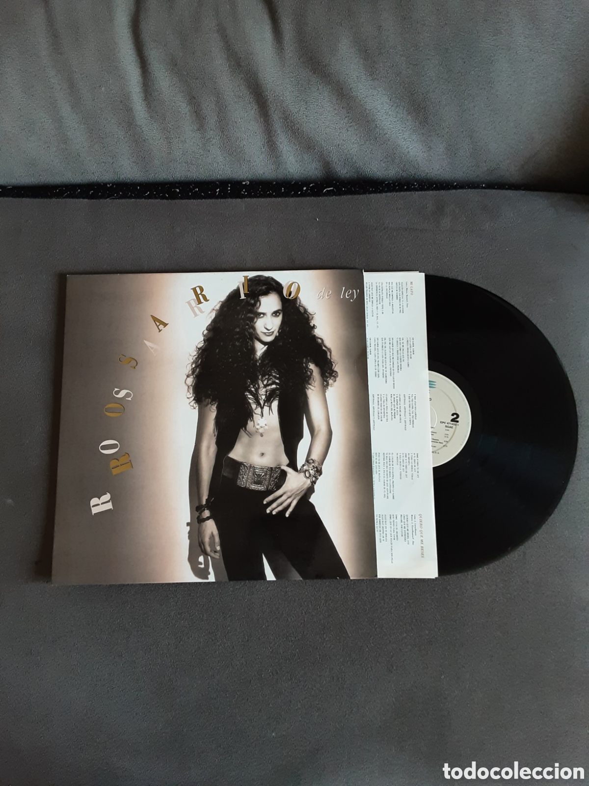 Discos de vinilo: ROSARIO LP DE LEY 1992 CON ENCARTE VG+