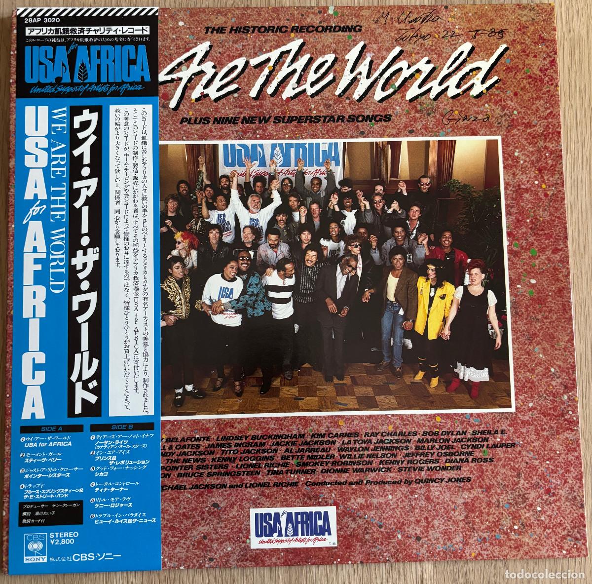 Discos de vinilo: USA For Africa &ndash; We Are The World
