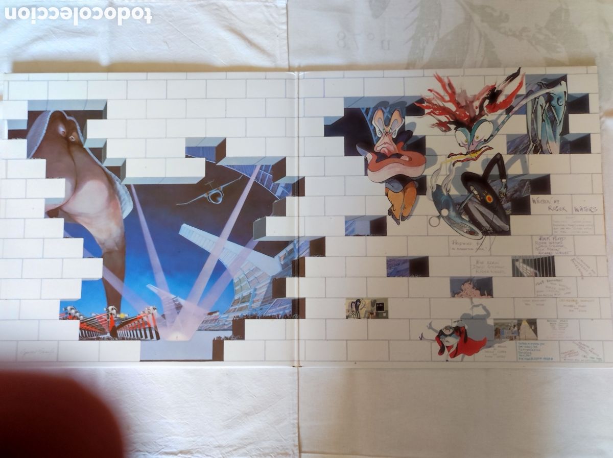 Discos de vinilo: PINK FLOYD - THE WALL (1979) - Foto 2
