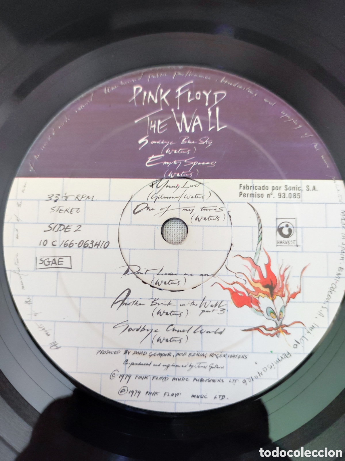 Discos de vinilo: PINK FLOYD - THE WALL (1979) - Foto 6
