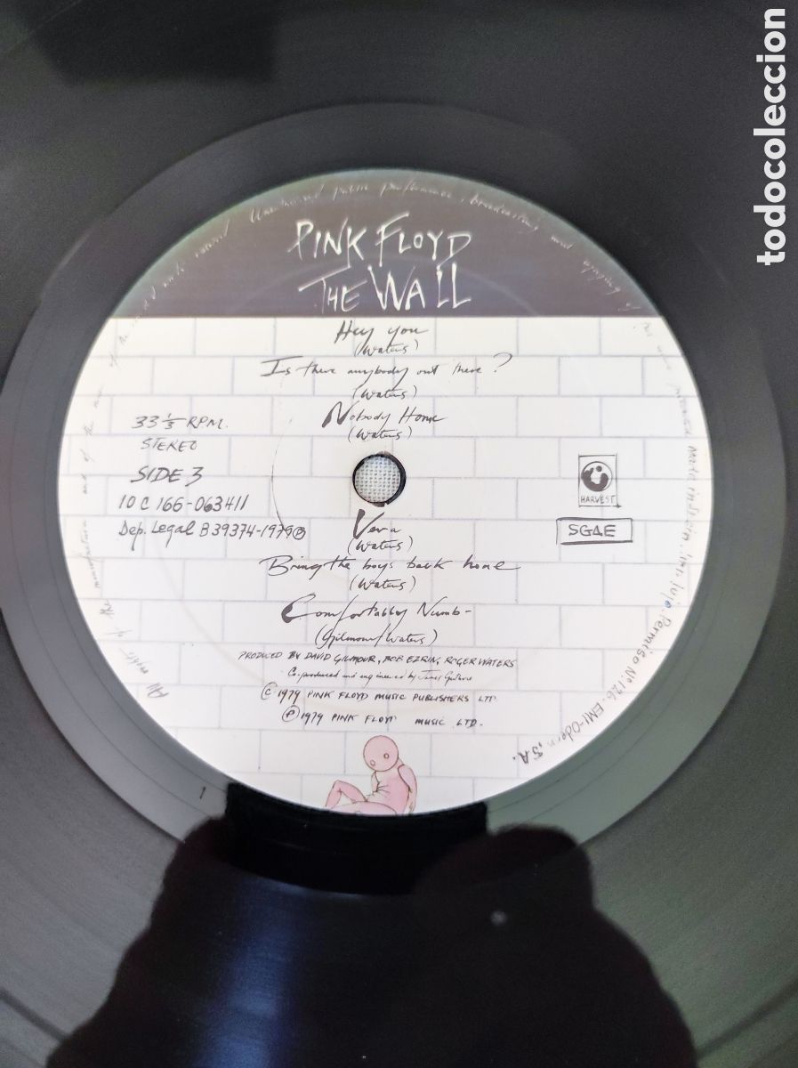 Discos de vinilo: PINK FLOYD - THE WALL (1979) - Foto 9