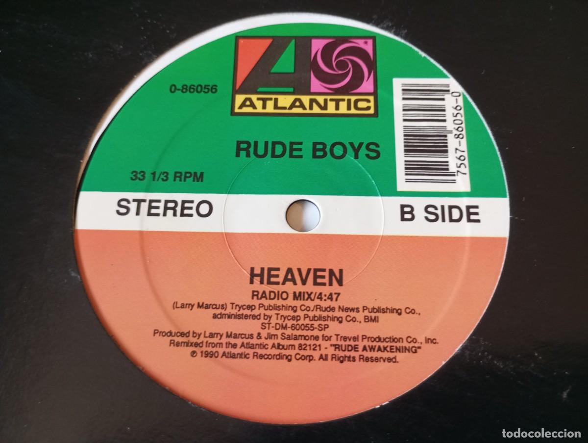 Discos de vinilo: Rude Boys &ndash; Heaven - 1990 - Foto 2