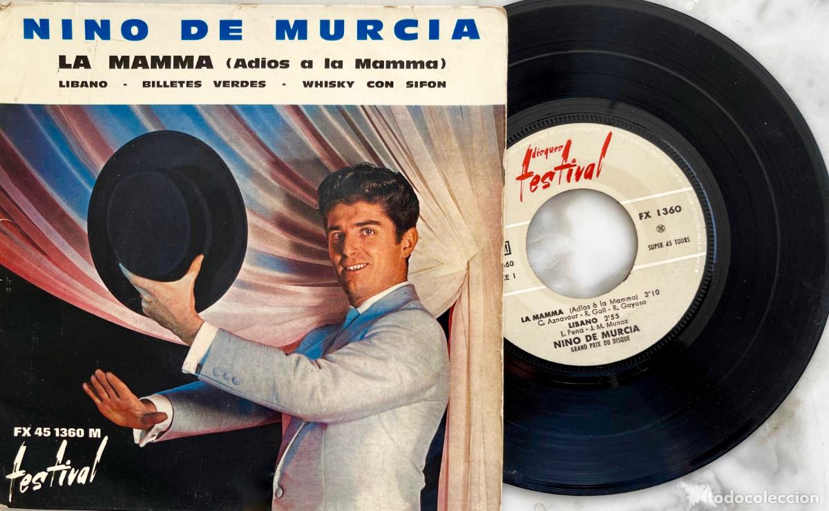 Discos de vinilo: NI&Ntilde;O DE MURCIA. LA MAMMA + 3 TEMAS. EP ORIGINAL FRANCIA