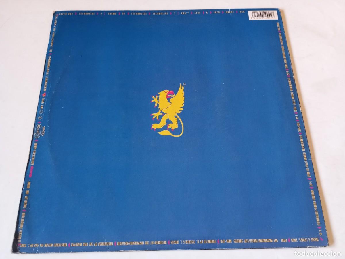 Discos de vinilo: Technoline &ndash; Technoline 1 - Technological Terror - 1991 - Foto 2