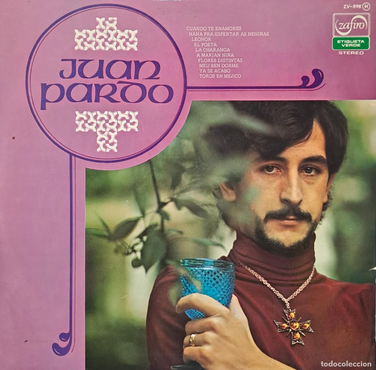 Discos de vinilo: LPs JUAN PARDO. CUANDO TE ENAMORES, A MARIAN NI&Ntilde;A, EL POETA..... LP-SESP-608