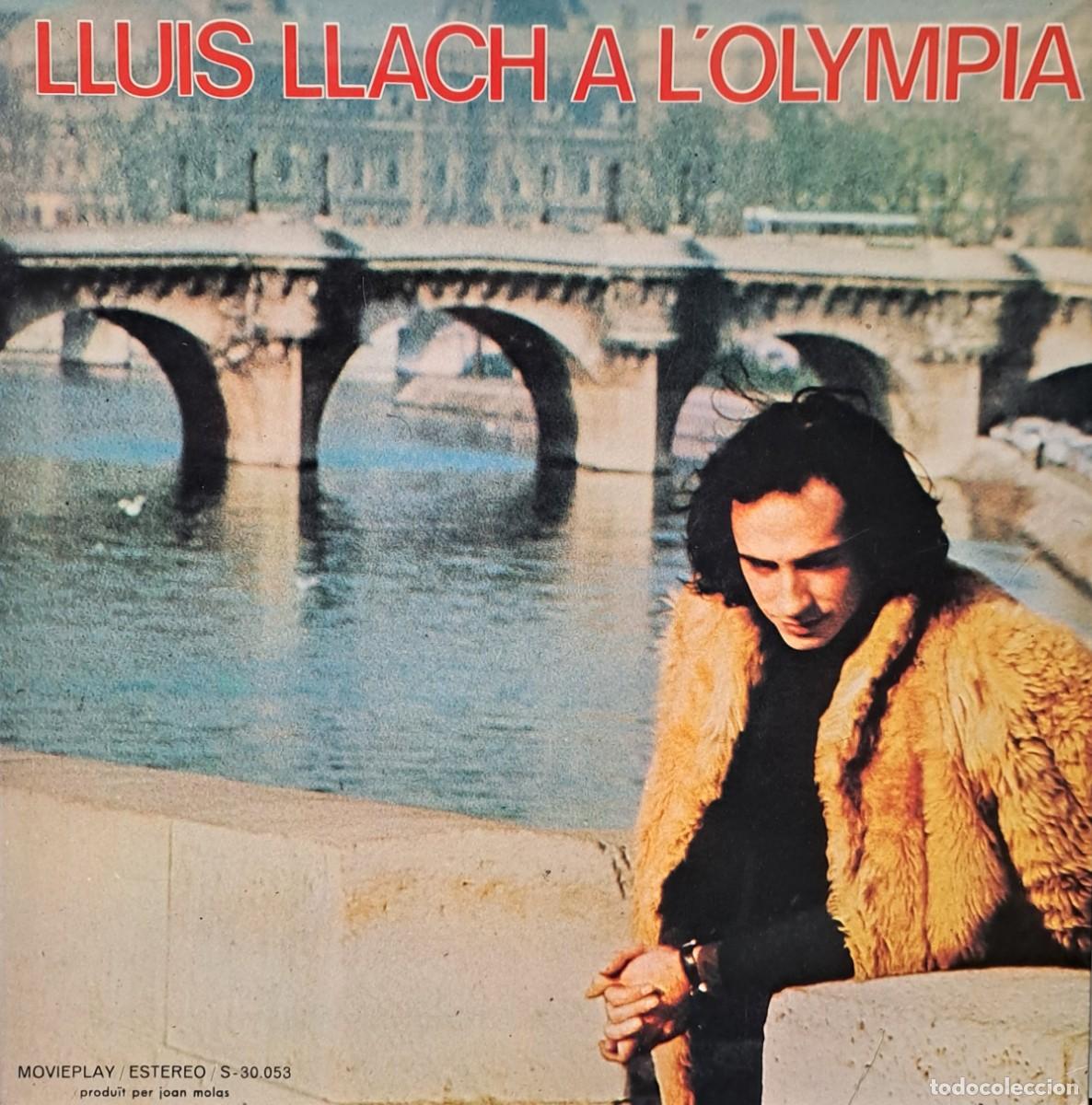 Discos de vinilo: LPs LLUIS LLACH, A L&acute;OLYMPIA. NINGU SABIA EL SEU NOM, L&acute;ESTACA..... LP-SESP-615