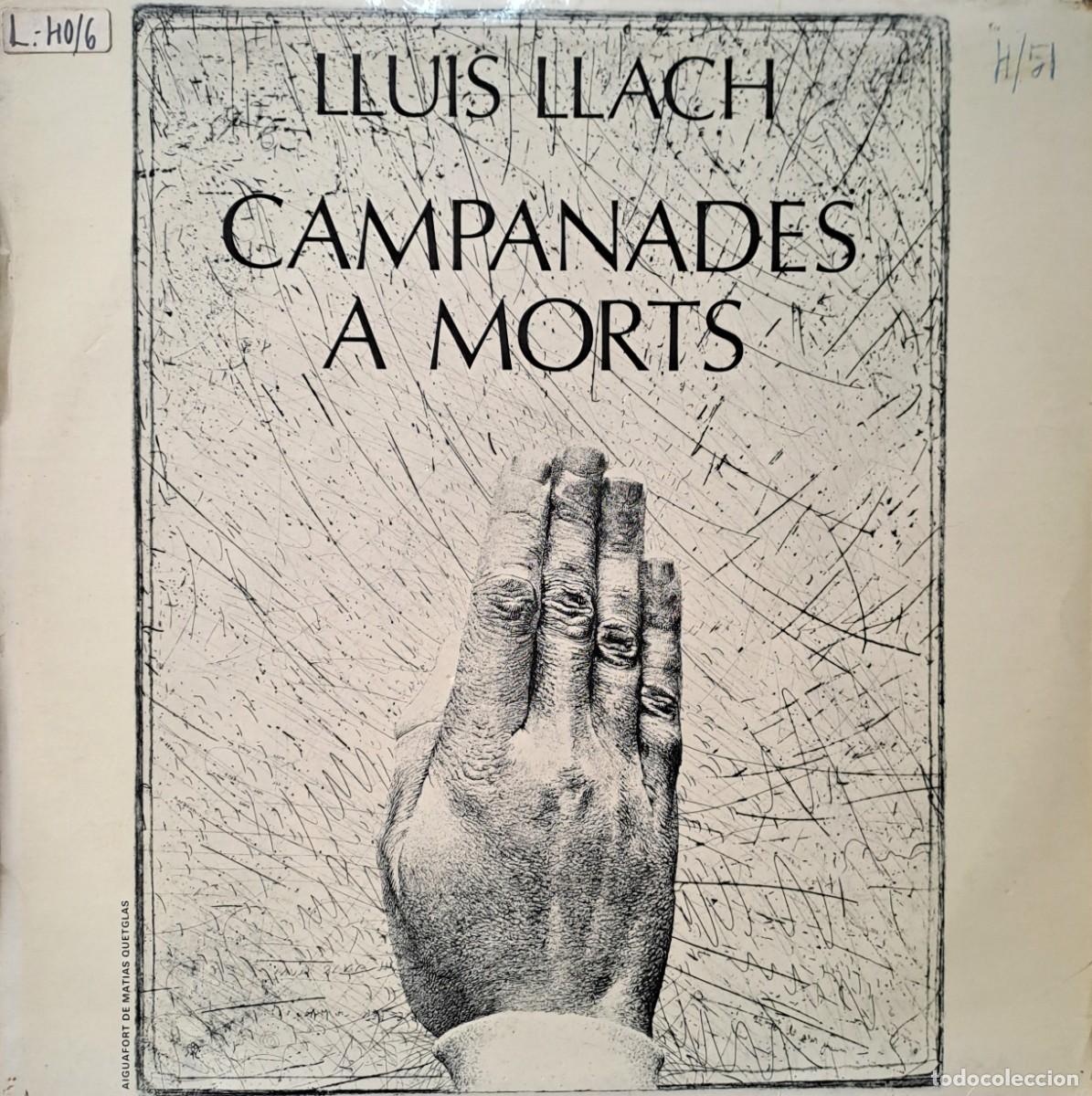 Discos de vinilo: LPs LLUIS LLACH. CAMPANADES A MORTS, A LA TAVERNA DEL MAR..... LP-SESP-616 ,2