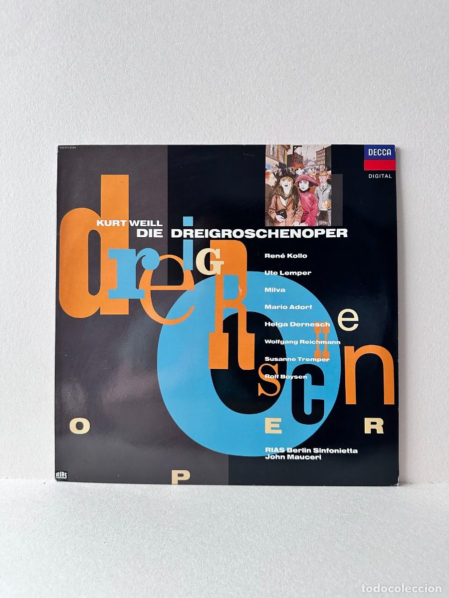Discos de vinilo: Weill - John Mauceri - Die Dreigroschenoper (LP)