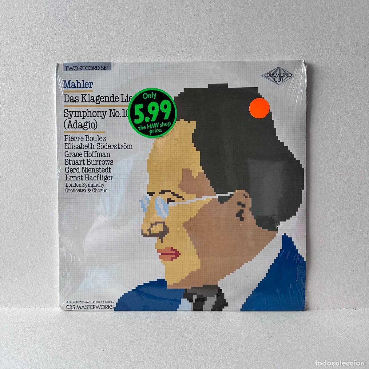 Discos de vinilo: Mahler - Pierre Boulez - Das Klagende Lied, Symphony No. 10 (Adagio) (2xLP) *Precintado*