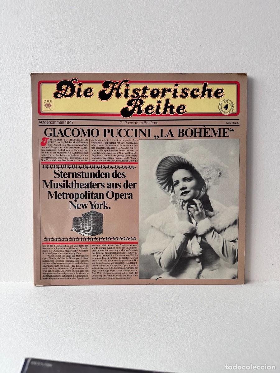 Discos de vinilo: Puccini - Bid&uacute; Say&atilde;o, Richard Tucker, Giuseppe Antonicelli - La Boh&ecirc;me (2xLP)