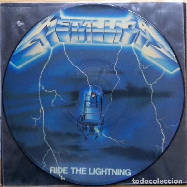 Discos de vinilo: Metallica &ndash; Ride The Lightning picture with cover lp