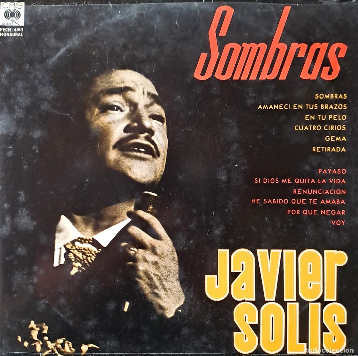 Discos de vinilo: LPs JAVIER SOLIS. SOMBRAS, PAYASO, CUATRO CIRIOS, EN TU PELO..... LP-SESP-622