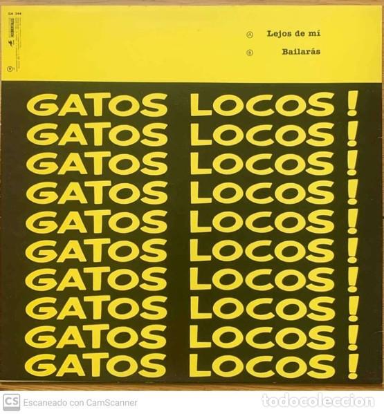 Discos de vinilo: Gatos Locos &ndash; Lejos De M&iacute; - Foto 2