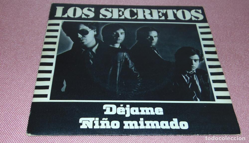 Dischi in vinile: Los Secretos &lrm;&ndash; D&eacute;jame / Ni&ntilde;o Mimado - SINGLE 1980 COMO NUEVO
