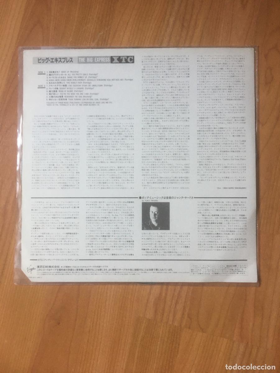 Discos de vinilo: XTC - THE BIG EXPRESS - Foto 2