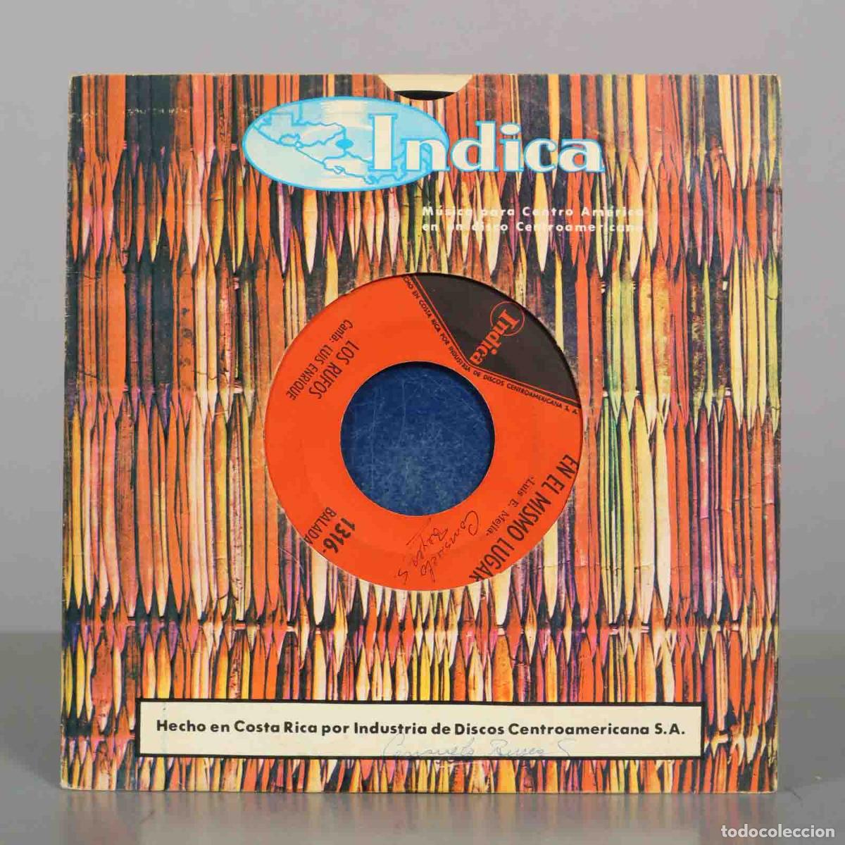 Discos de vinilo: SINGLE. Los Rufos &ndash; Si Hubiera Sido Tu Primer Enamorado / En El Mismo Lugar