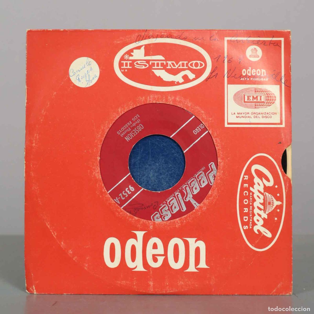 Discos de vinilo: SINGLE. MIS NOCHES SIN TI. LOS FREDDYS. OBSESION