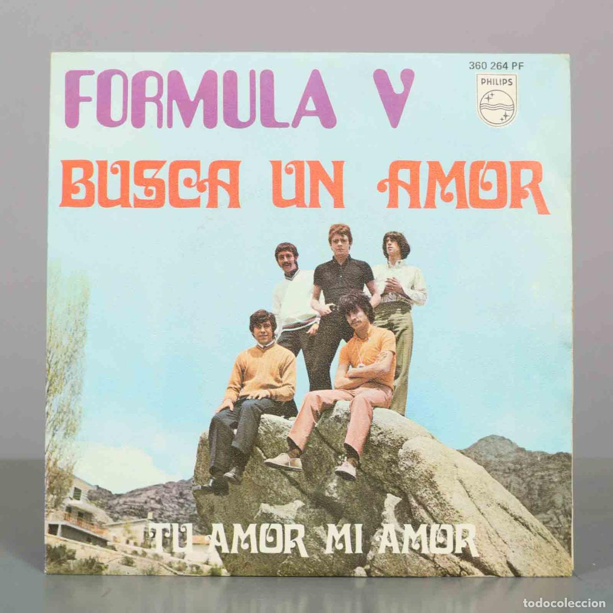 Discos de vinilo: SINGLE. Formula V &ndash; Busca Un Amor