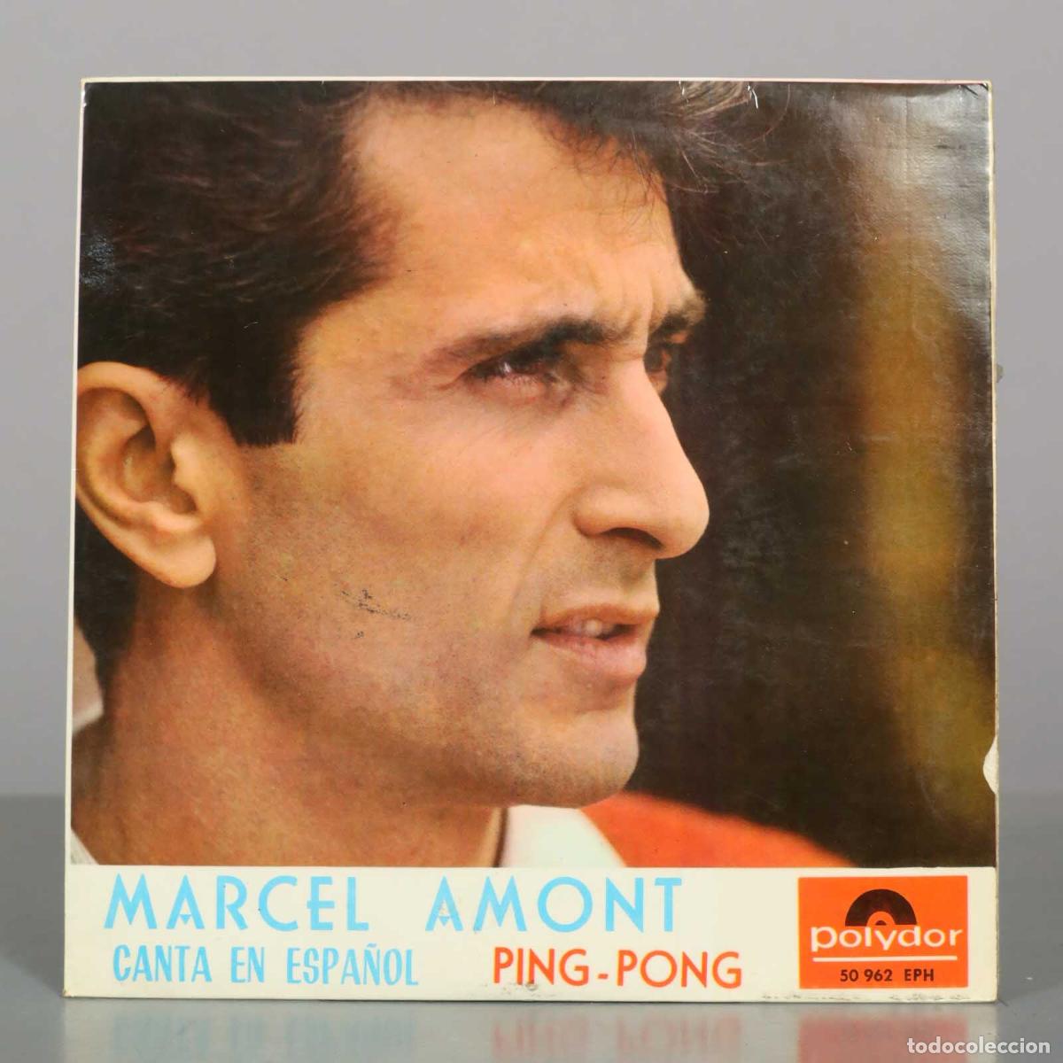 Discos de vinilo: EP. Marcel Amont &lrm;&ndash; Canta En Espa&ntilde;ol