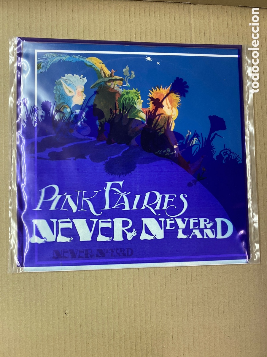 Discos de vinilo: LP PINK FAIIRIES. NEVER NEVERLAND. PRECINTADO DE F&Aacute;BRICA