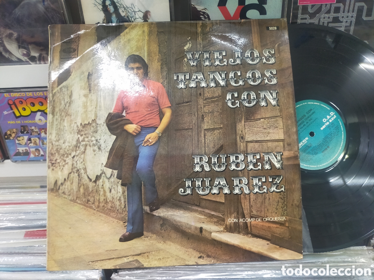 Discos de vinilo: Viejos tangos con Rub&eacute;n Ju&aacute;rez lp argentina 1973