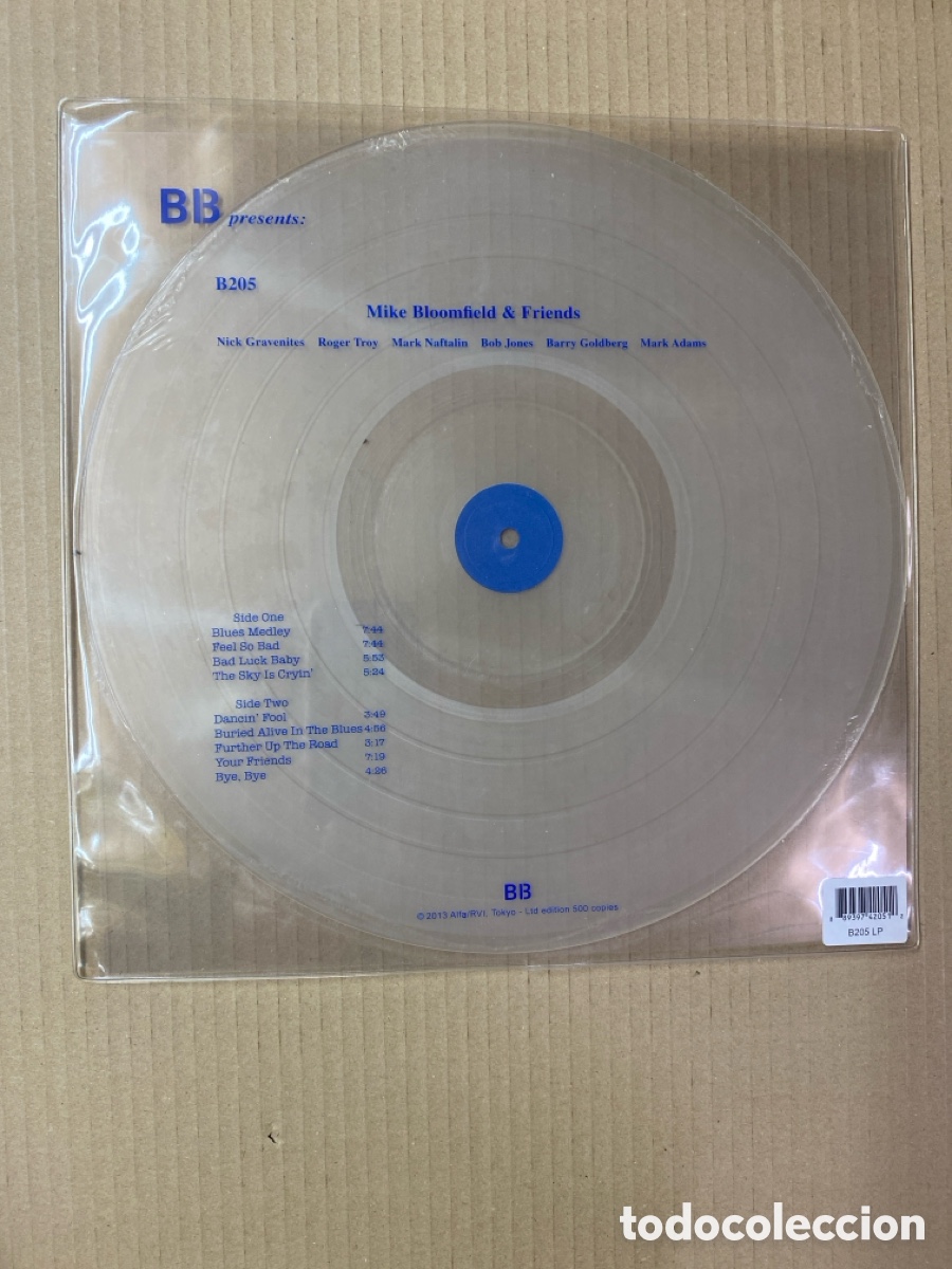 Discos de vinilo: LP MIKE BLOOMFIELD & FRIENDS. PRECINTADO DE F&Aacute;BRICA. NUEVO A ESTRENAR. SEALED!