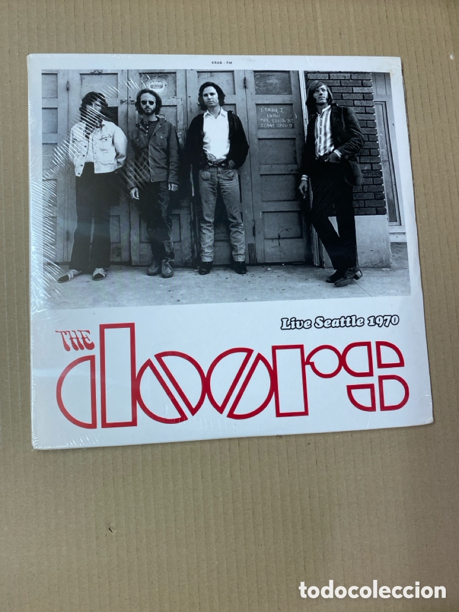 Discos de vinilo: LP THE DOORS. LIVE SEATTLE 1970. PRECINTADO DE F&Aacute;BRICA. NUEVO A ESTRENAR. SEALED!