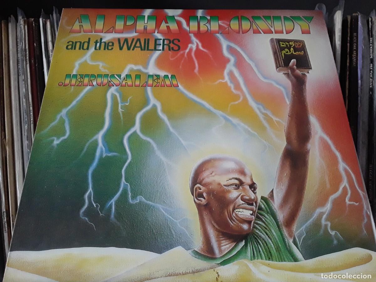 Discos de vinilo: Alpha Blondy And The Wailers - J&eacute;rusalem (LP, Album) edic. francia 1986
