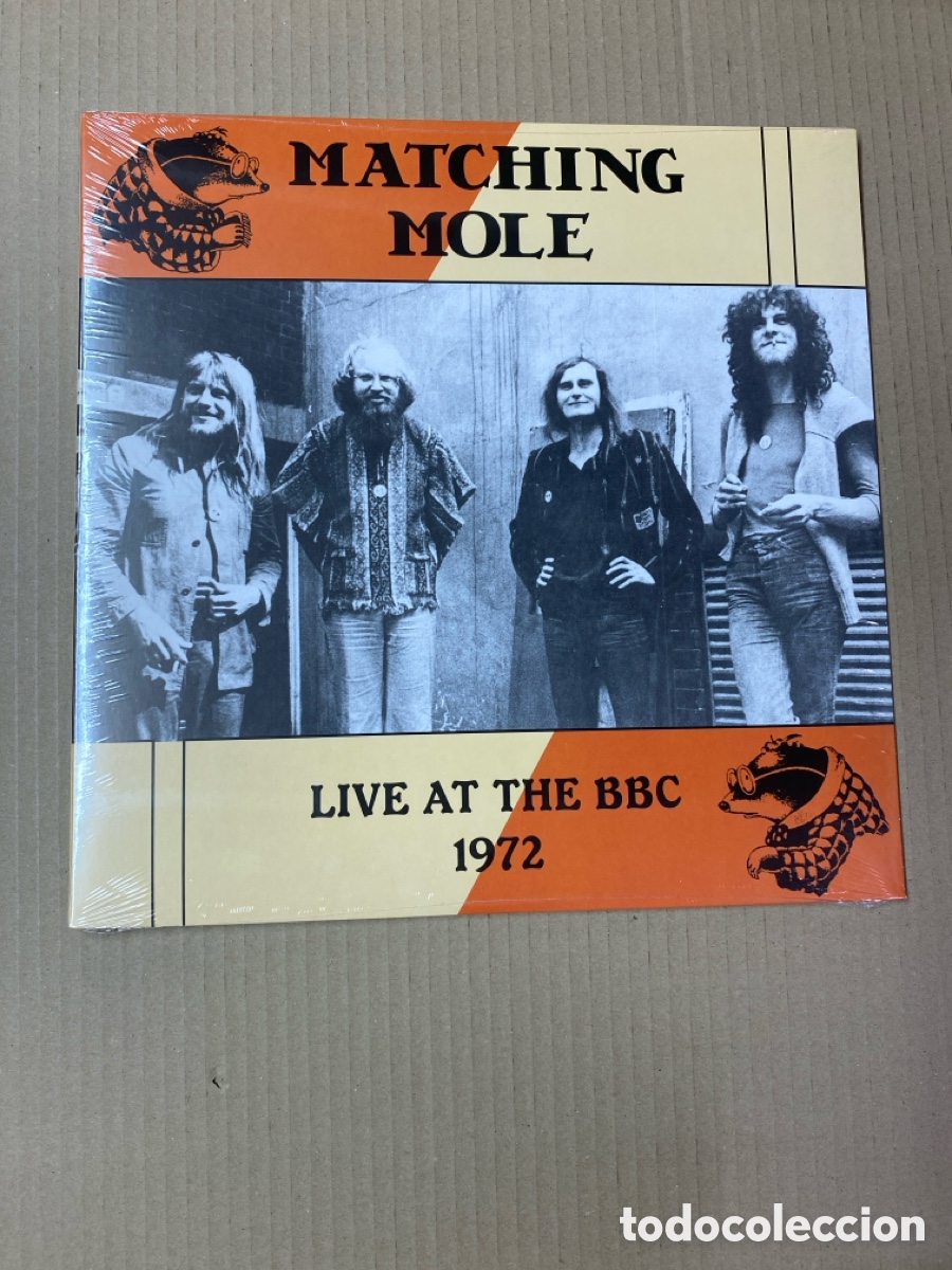 Discos de vinilo: LP MATCHING MOLE. LIVE AT THE BBC 1972. PRECINTADO DE F&Aacute;BRICA. NUEVO A ESTRENAR. SEALED!