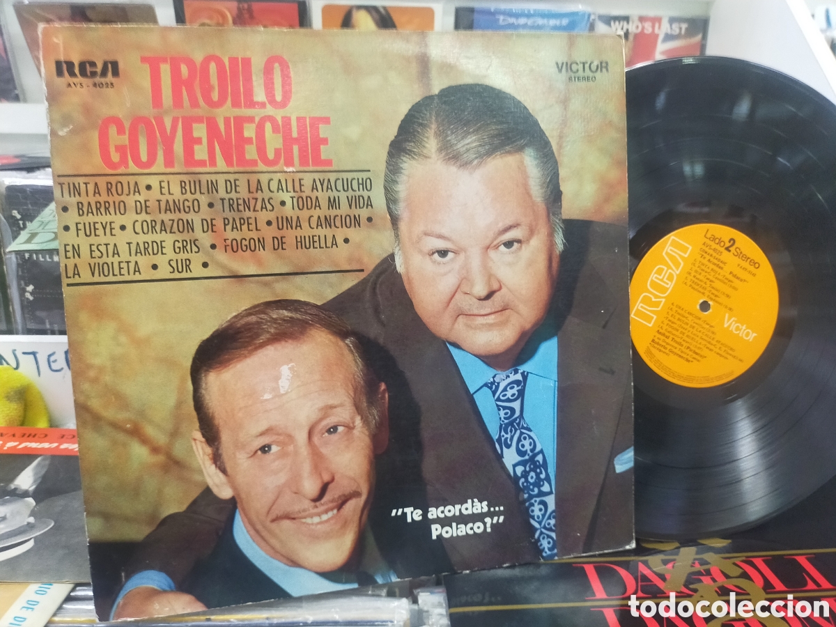 Discos de vinilo: Troilo y Goyeneche lp te acuerdas... polaco? Argentina 1971