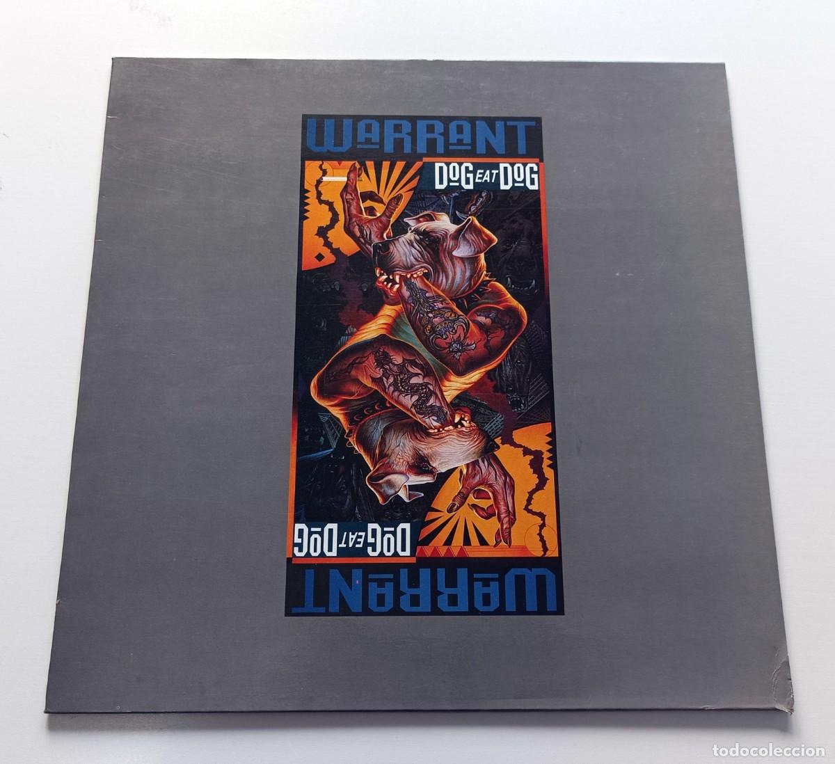 Discos de vinilo: LP WARRANT - DOG EAT DOG